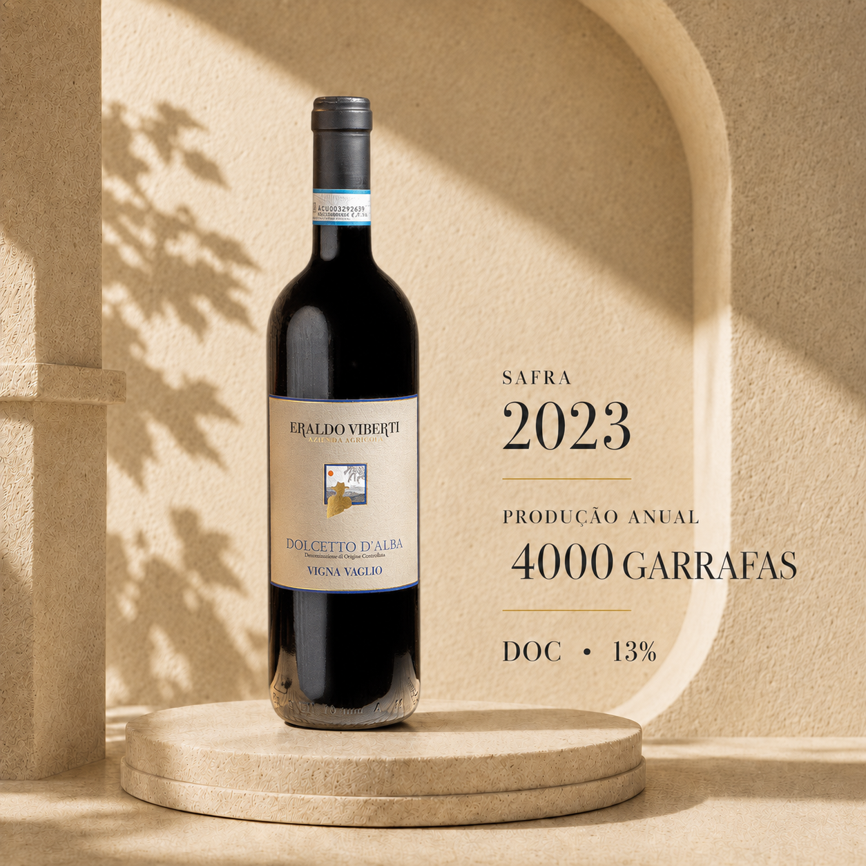 Dolcetto D’Alba Vigna Vaglio DOC 2023 – Piemonte, Itália