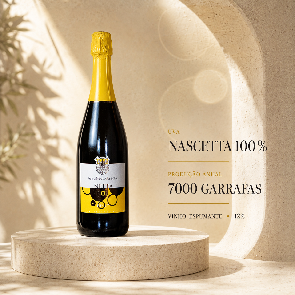 Espumante Netta Extra Brut Nascetta – Piemonte, Itália
